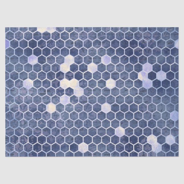 La série Blue Bee Design 14 papier de soie (Recto)