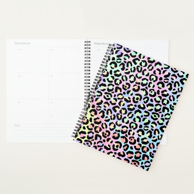 La série Iridescent Leopard Design 5 (Devant avec enveloppe)