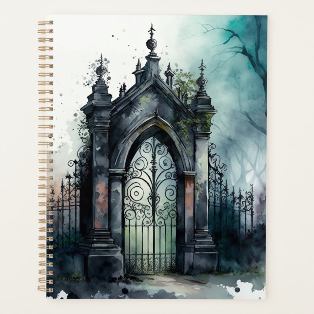 La série Porte de Cimetière Gothique Design 11 (Devant)