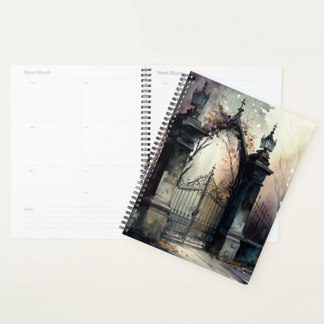 La série Porte de Cimetière Gothique Design 12 (Devant avec enveloppe)