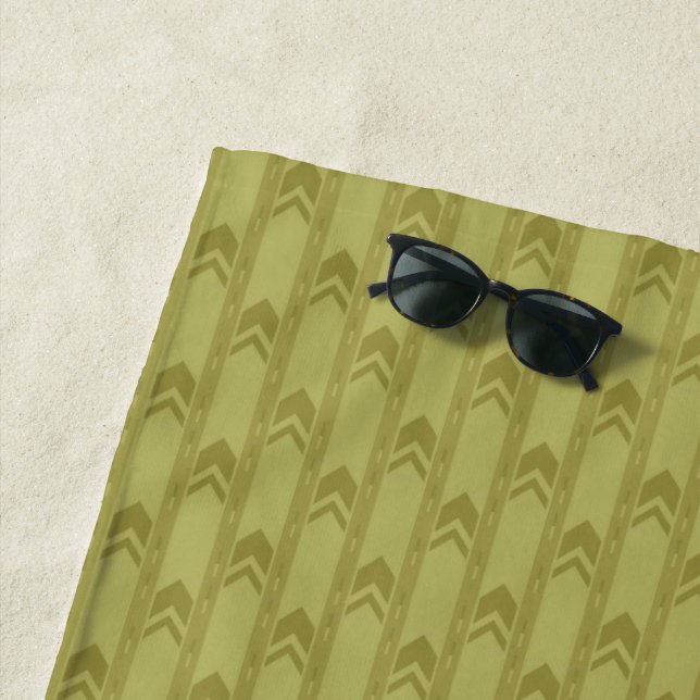 La serviette de plage des Backrooms (En situation)
