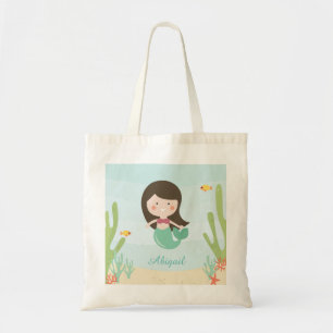 La sirène mignonne badine le sac fourre-tout