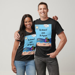 La Sirène rencontre Le Professeur T-Shirt