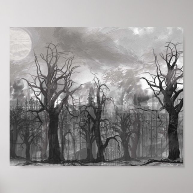 LA SOMBRE DU POSTER FORESTIER (Devant)