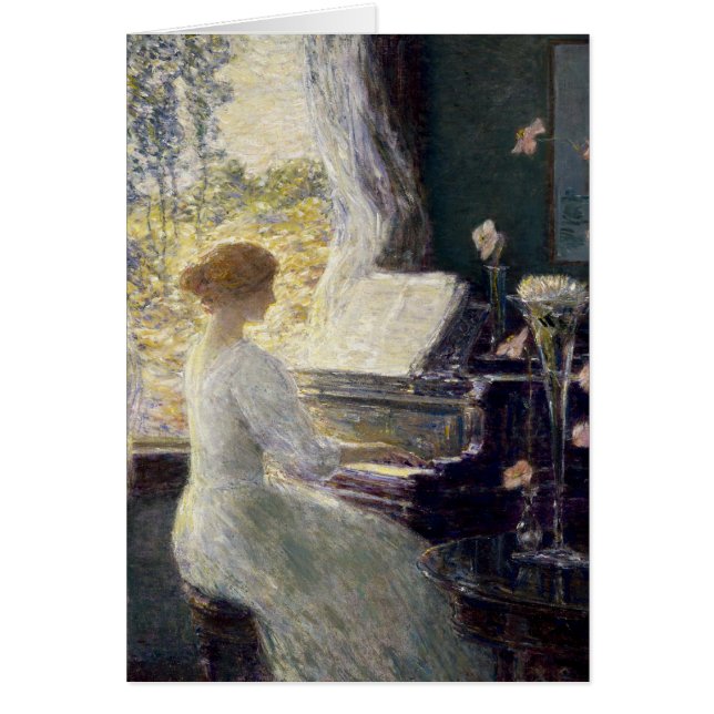 La sonate de Frederick Childe Hassam (Devant)