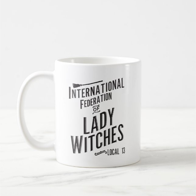 La sorcière d'Halloween Mug (Gauche)