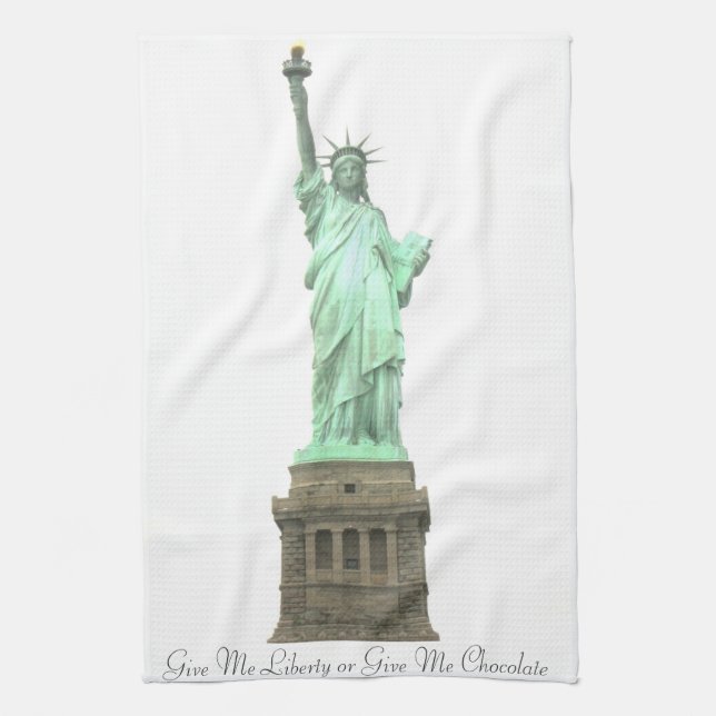 La statue de la liberté me donnent la serviette de (Vertical)