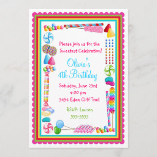 La sucrerie arrosent des invitations