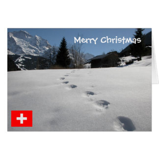 carte de voeux suisse
