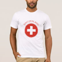 La Suisse - T-shirt suisse de drapeau