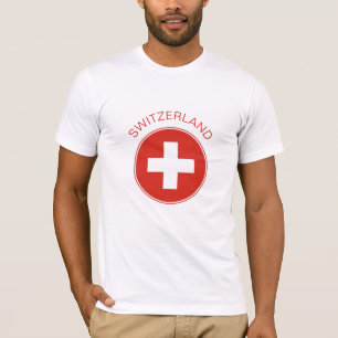 La Suisse - T-shirt suisse de drapeau