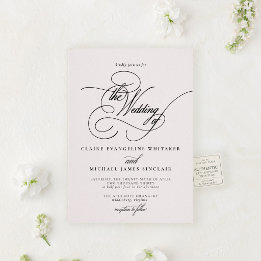 La Suite Écriture | Mariage à l'écriture romantiqu