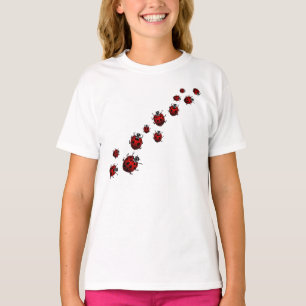 La T-shirt de la chemise de l'enfant Ladybug