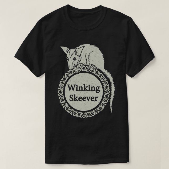 La T-shirt Winking Skeever Premium (Design devant)