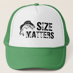 La taille importe casquette de pêche au bar