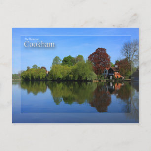 La Tamise sur la carte postale de Cookham