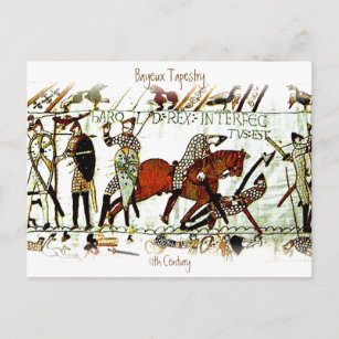 La Tapisserie de Bayeux a5 Carte postale
