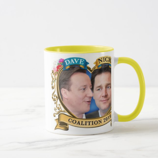 La tasse 2010 d'amour de coalition (Droite)