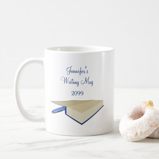 La tasse à café de l'écrivain (Avec donut)