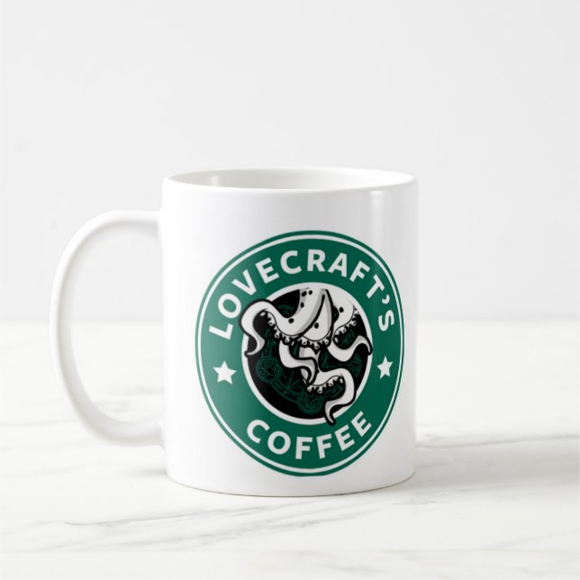 La tasse à café de Lovecraft's Coffee (Gauche)