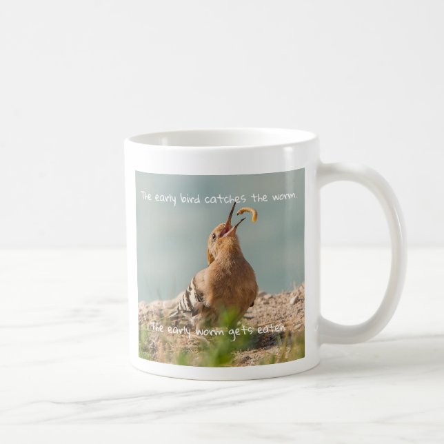 La tasse à café L'oiseau matinal (Droite)