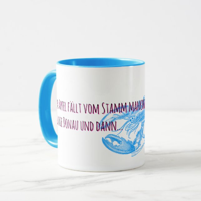 La tasse allemande de la pomme (Devant gauche)