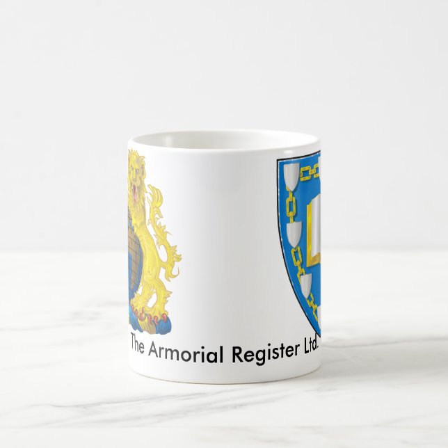 La tasse armoriale du registre 325g (11oz) (Centre)