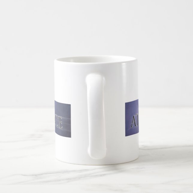 La tasse athée de fonctionnaire d'expérience (Poignée)