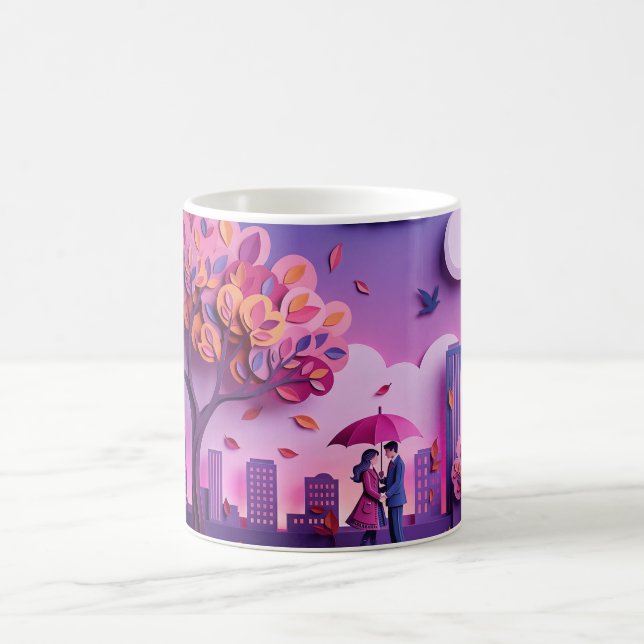 La tasse avec le paysage (Centre)