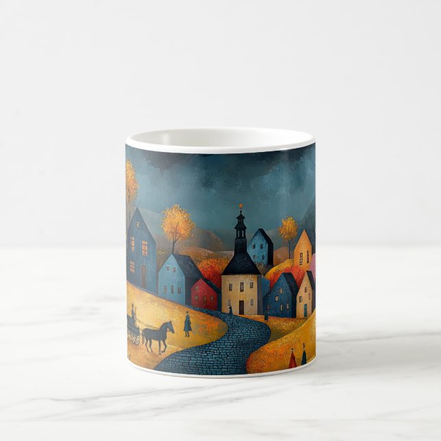 La tasse avec le paysage (Centre)