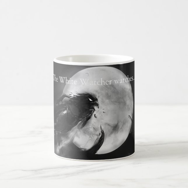 La tasse blanche d'observateur (Centre)