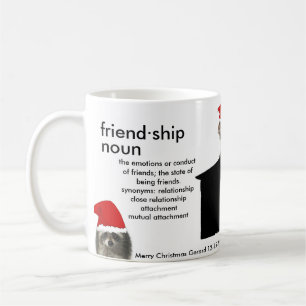 La tasse d'amitié des amis de 11 onces a conçu par
