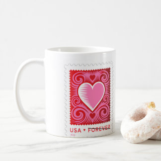 La tasse d'amour emboutissent pour toujours