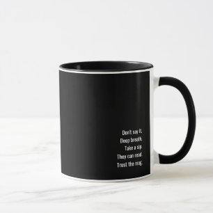 La tasse d'argument-bouchon de bureau, édition de