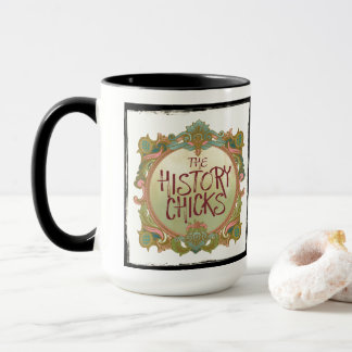 La tasse d'art de Podcast de poussins d'histoire