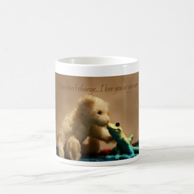 La tasse de baiser de grenouille d'ours de (Centre)