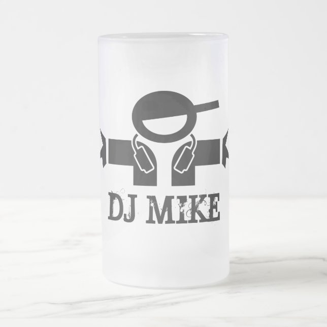 La tasse de bière pour des discs-jockey | DJ (Centre)
