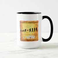 La tasse de café cet homme des cavernes futé fait