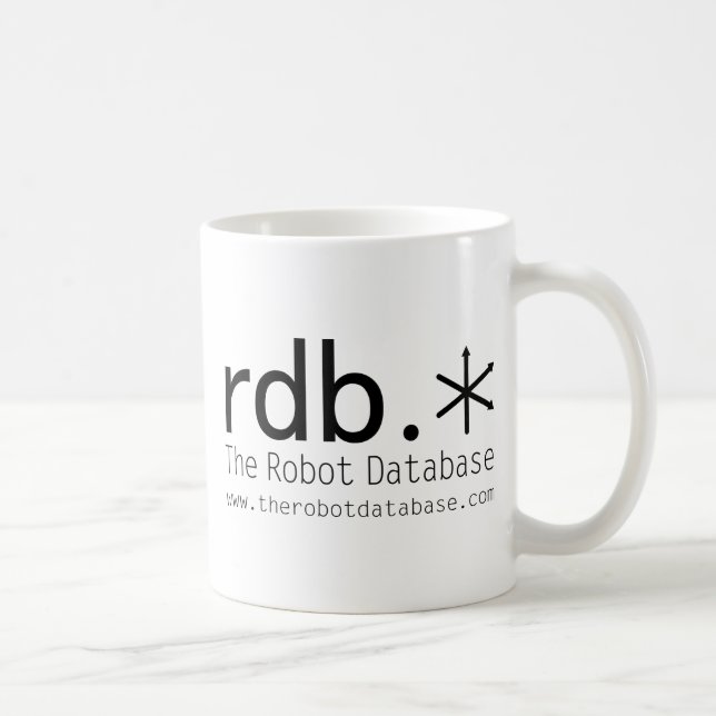 La tasse de café de base de données de robot (Droite)