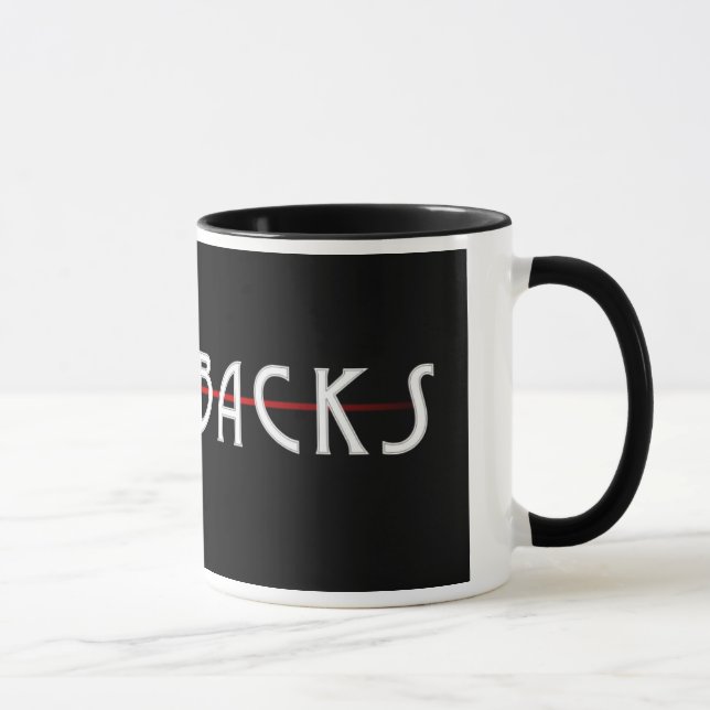 La tasse de café de concepteur de retours en (Droite)