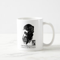 La tasse de café d'illusion de Darwin