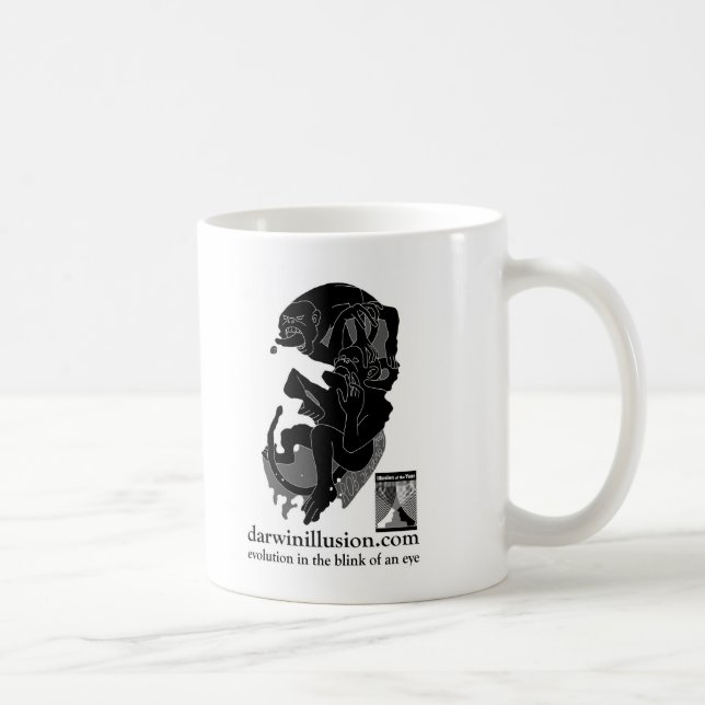 La tasse de café d'illusion de Darwin (Droite)