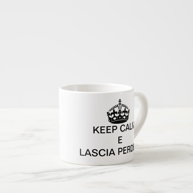La tasse de café express, tasse de café express, (Devant droit)