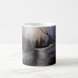 La tasse de chemin d'hiver