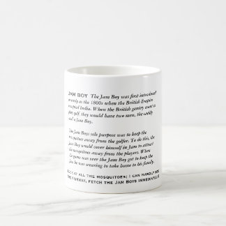 La tasse de garçon de confiture