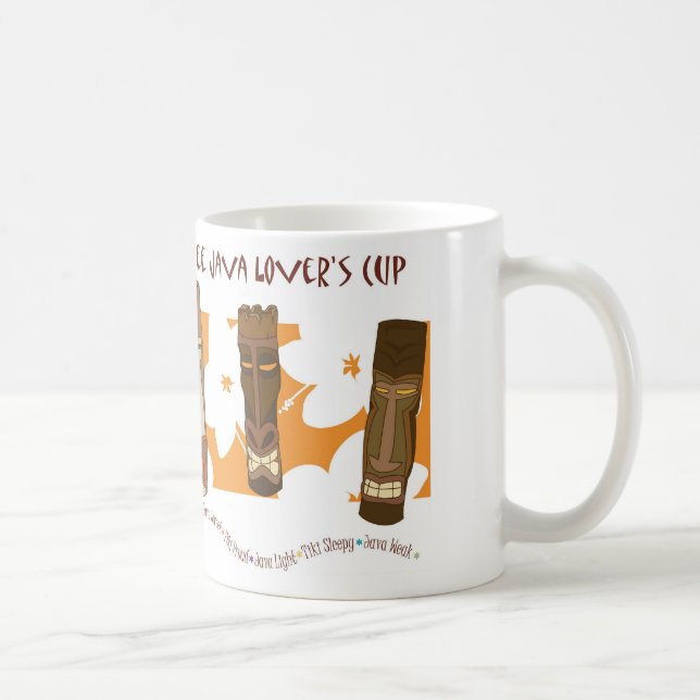 La tasse de l'amant de Java de café de café de (Droite)