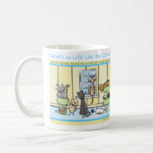 La tasse de l'amoureux des chats de la vie de chat