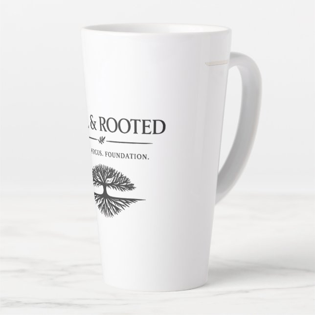 La tasse de latte Still & Rooted (Angle droit)