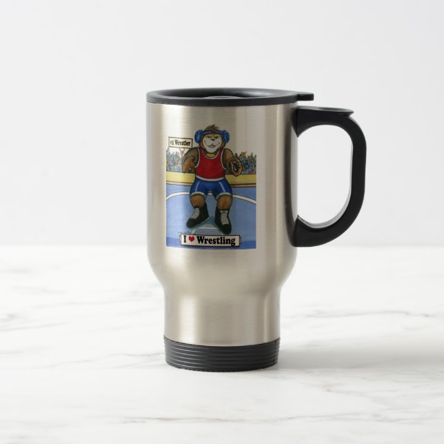 La tasse de l'entraîneur de lutte (Droit)