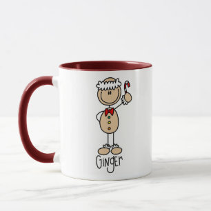 La tasse de l'homme en pain d'épices